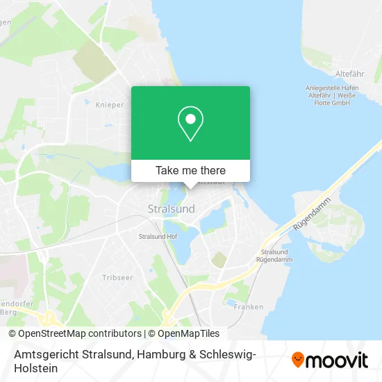 Карта Amtsgericht Stralsund
