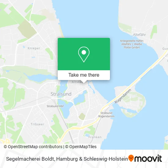 Карта Segelmacherei Boldt