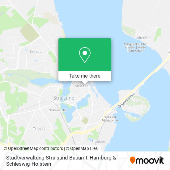 Stadtverwaltung Stralsund Bauamt map