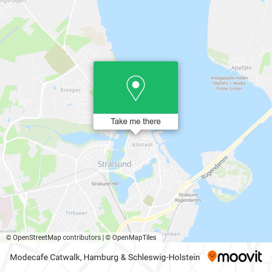 Modecafe Catwalk map