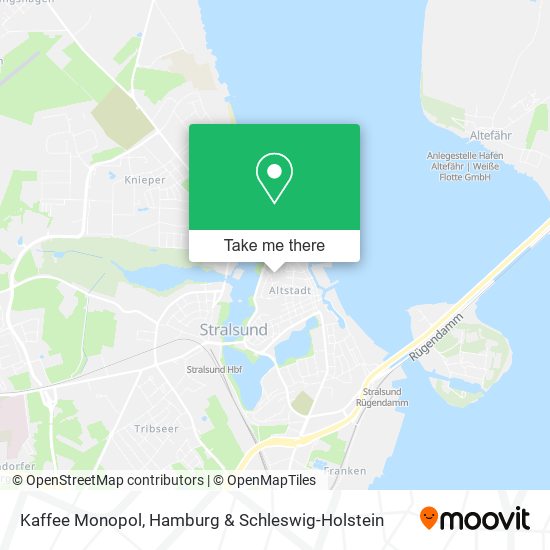 Kaffee Monopol map