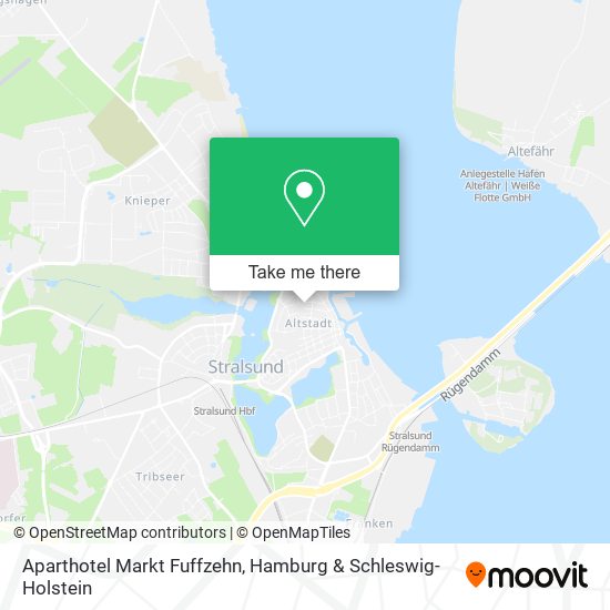 Aparthotel Markt Fuffzehn map