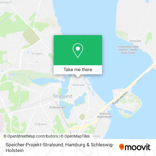 Карта Speicher-Projekt-Stralsund