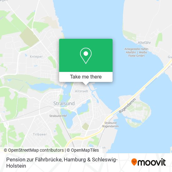 Pension zur Fährbrücke map