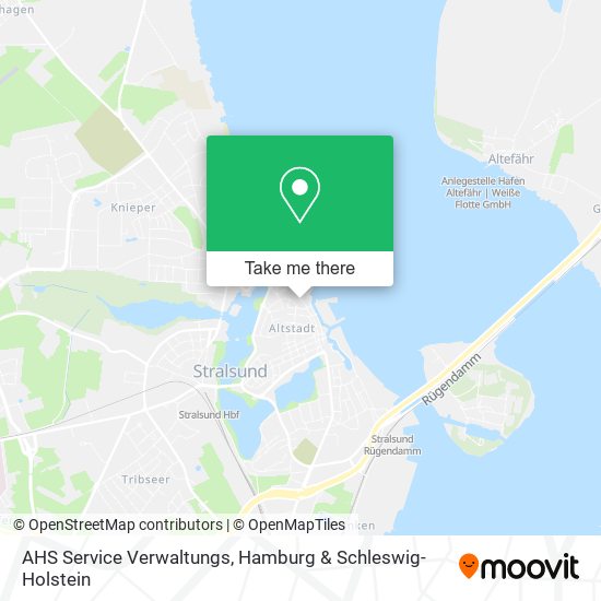AHS Service Verwaltungs map