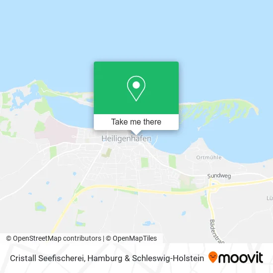 Карта Cristall Seefischerei