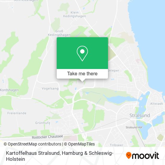 Kartoffelhaus Stralsund map