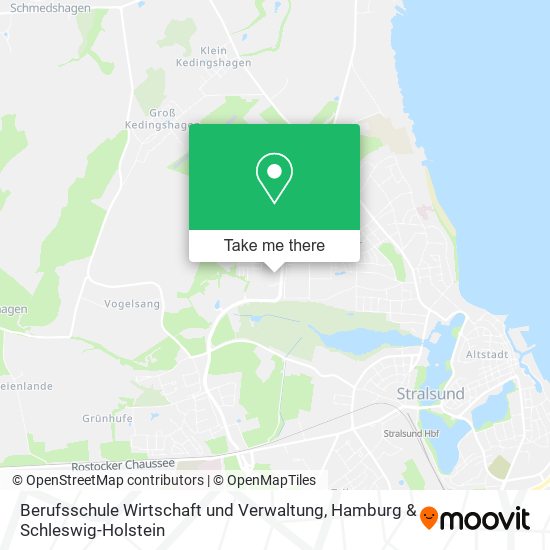 Berufsschule Wirtschaft und Verwaltung map