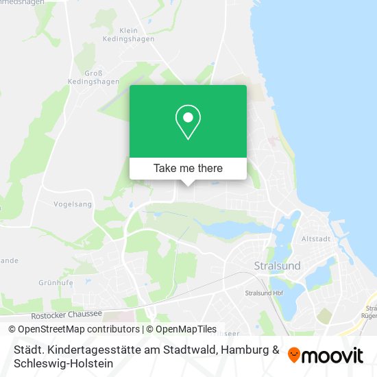 Städt. Kindertagesstätte am Stadtwald map
