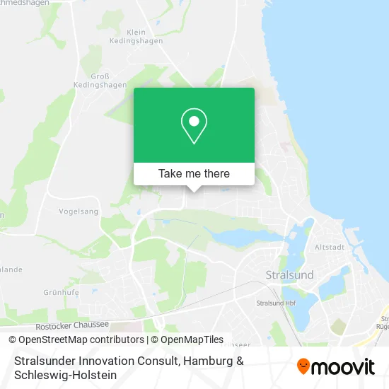 Карта Stralsunder Innovation Consult