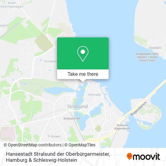 Hansestadt Stralsund der Oberbürgermeister map