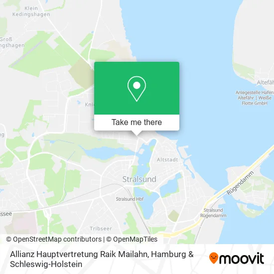 Карта Allianz Hauptvertretung Raik Mailahn