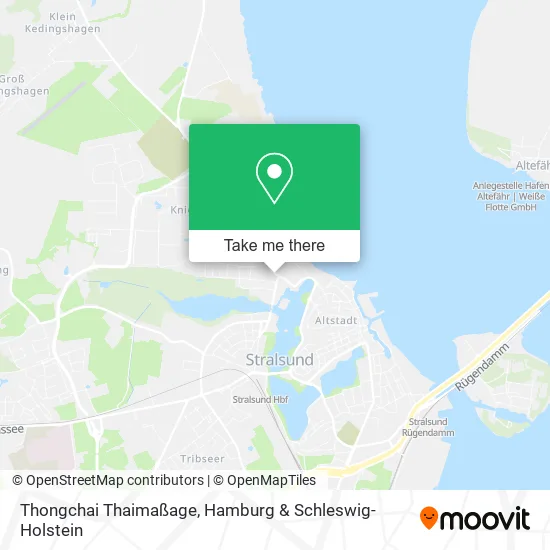 Карта Thongchai Thaimaßage