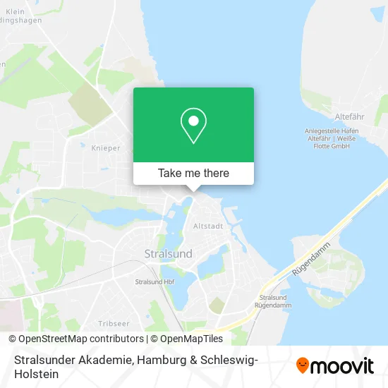 Карта Stralsunder Akademie