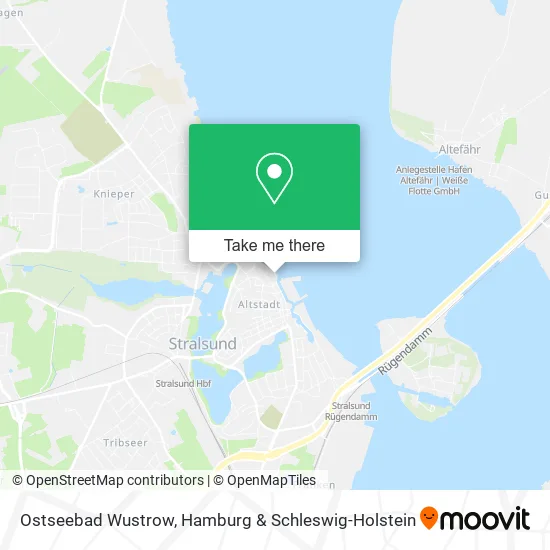 Карта Ostseebad Wustrow