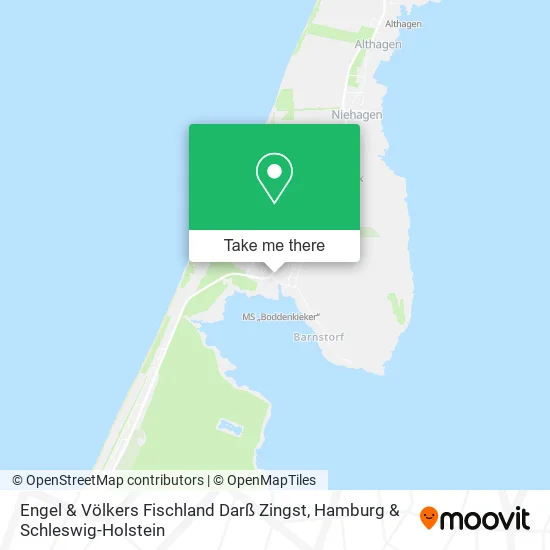 Engel & Völkers Fischland Darß Zingst map