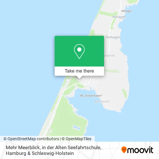 Карта Mehr Meerblick, in der Alten Seefahrtschule