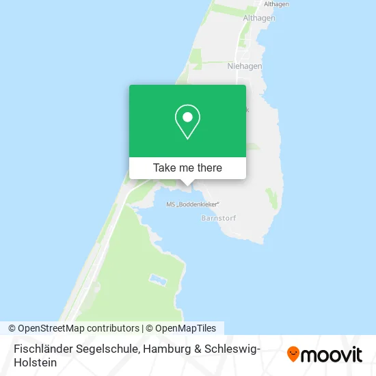 Карта Fischländer Segelschule