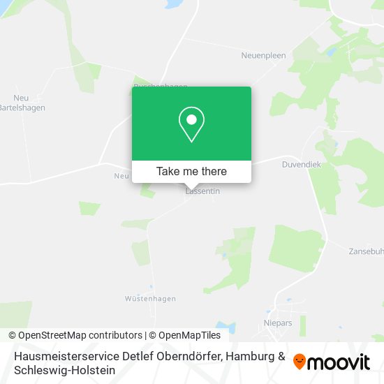 Hausmeisterservice Detlef Oberndörfer map