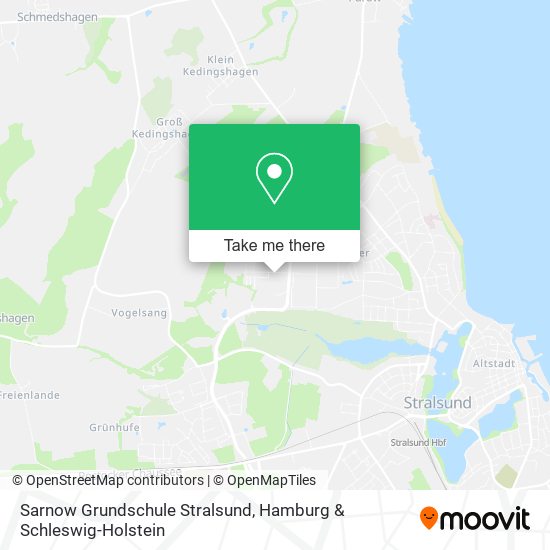 Sarnow Grundschule Stralsund map
