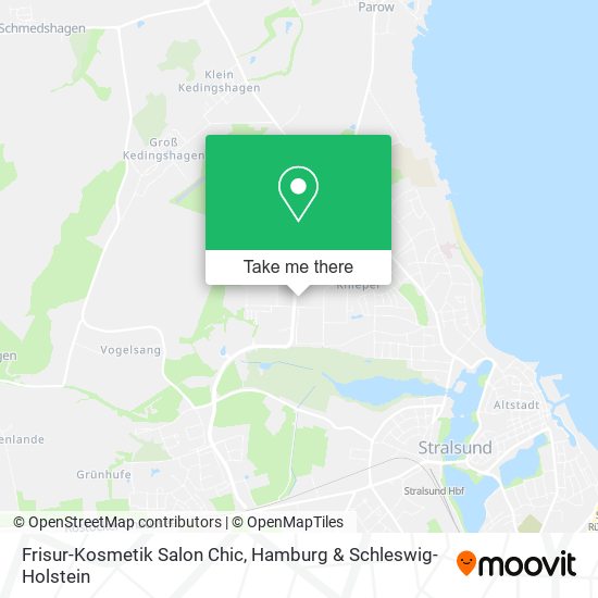 Frisur-Kosmetik Salon Chic map