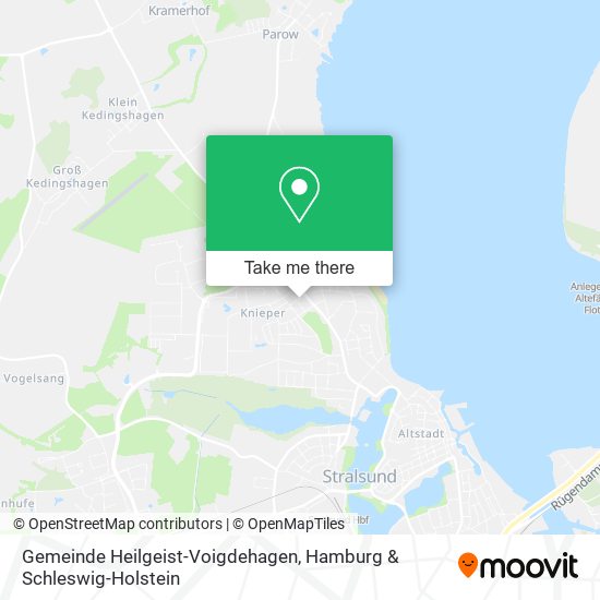 Gemeinde Heilgeist-Voigdehagen map
