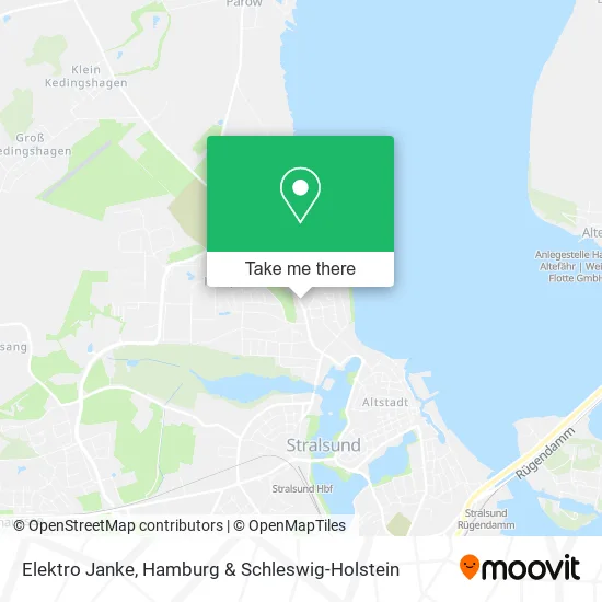 Карта Elektro Janke