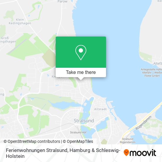 Ferienwohnungen Stralsund map