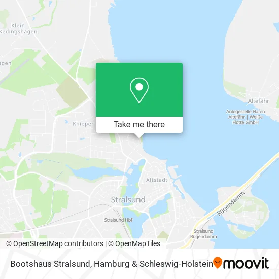 Карта Bootshaus Stralsund