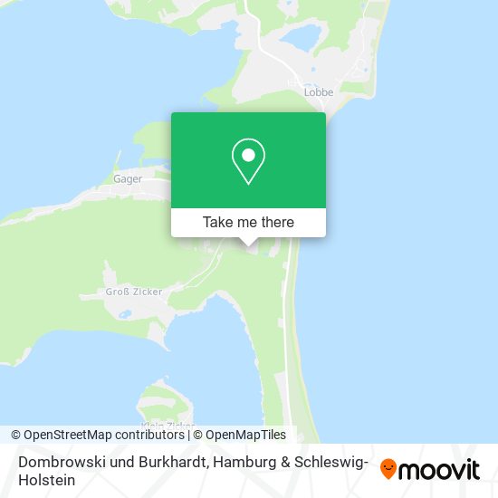 Dombrowski und Burkhardt map