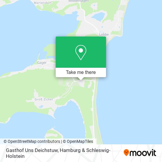 Gasthof Uns Deichstuw map