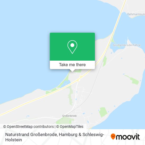 Naturstrand Großenbrode map