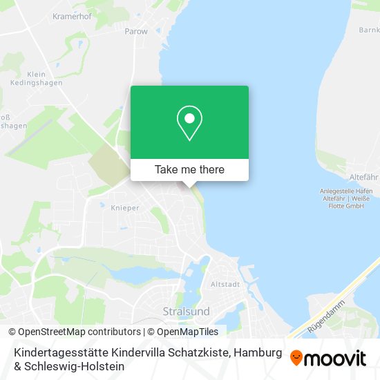 Kindertagesstätte Kindervilla Schatzkiste map