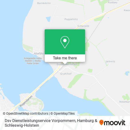 Dsv Dienstleistungservice Vorpommern map