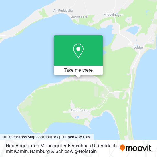 Neu Angeboten Mönchguter Ferienhaus U Reetdach mit Kamin map