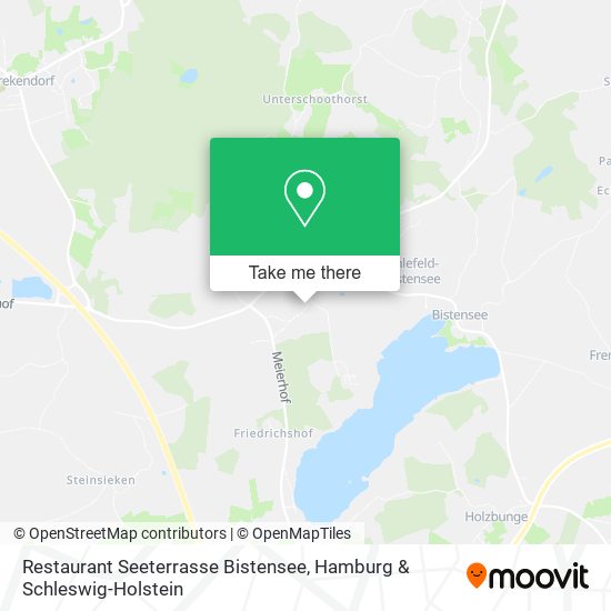 Restaurant Seeterrasse Bistensee map