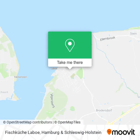Карта Fischküche Laboe