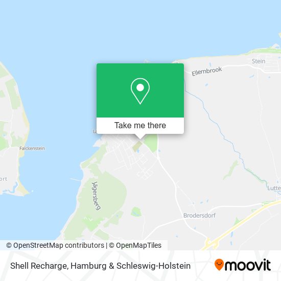 Shell Recharge map