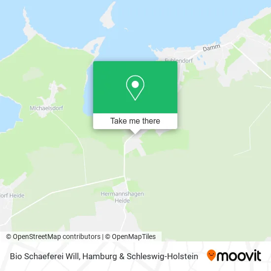 Карта Bio Schaeferei Will