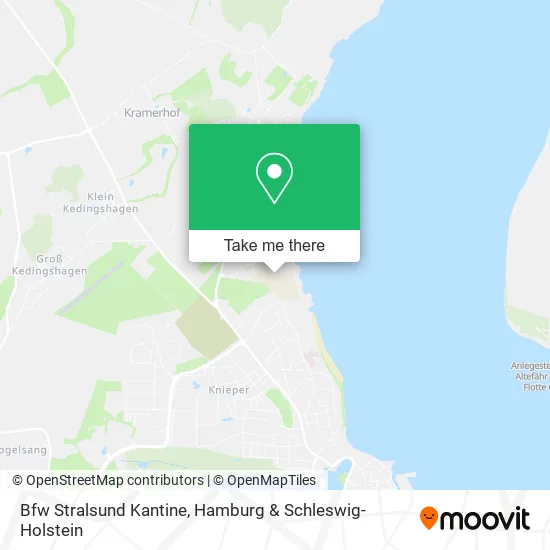 Карта Bfw Stralsund Kantine