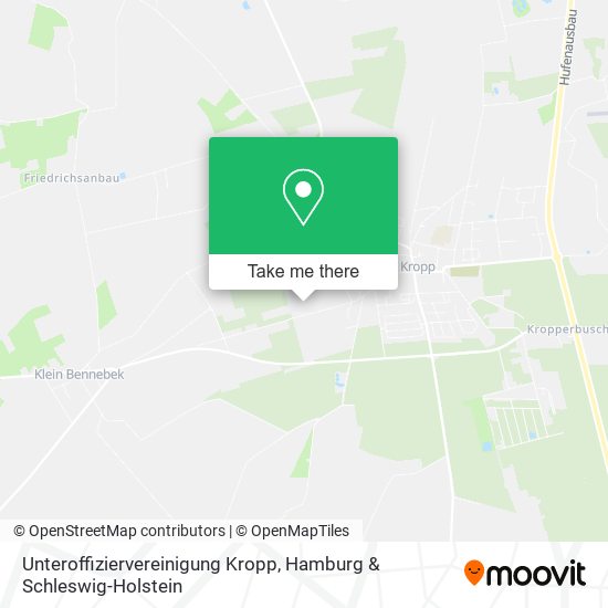 Unteroffiziervereinigung Kropp map