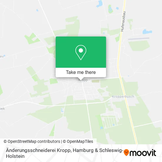 Карта Änderungsschneiderei Kropp