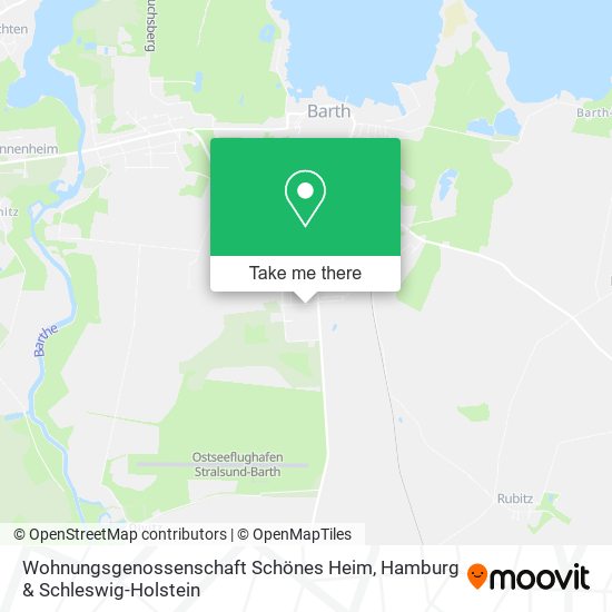 Wohnungsgenossenschaft Schönes Heim map