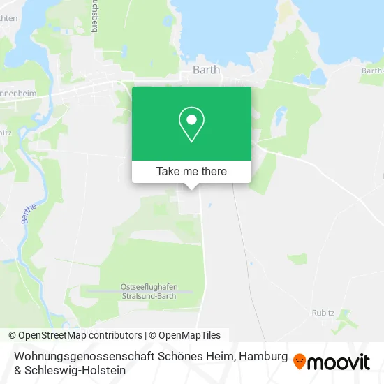 Карта Wohnungsgenossenschaft Schönes Heim