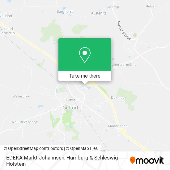 Карта EDEKA Markt Johannsen