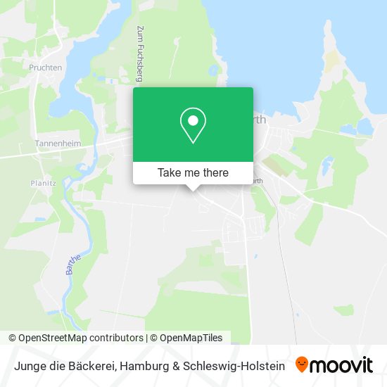 Junge die Bäckerei map