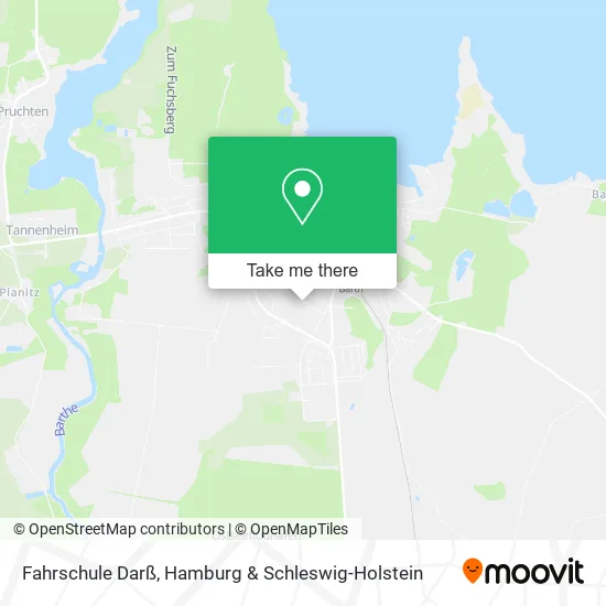 Карта Fahrschule Darß
