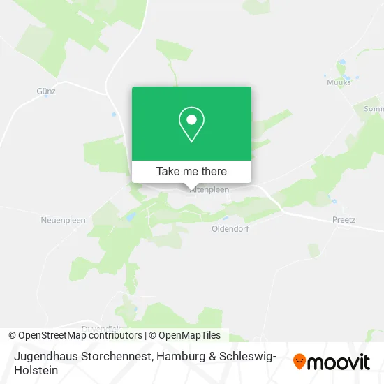 Карта Jugendhaus Storchennest