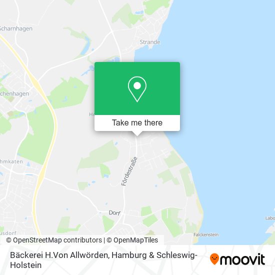 Bäckerei H.Von Allwörden map