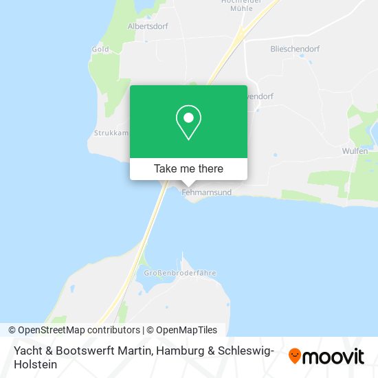 Yacht & Bootswerft Martin map